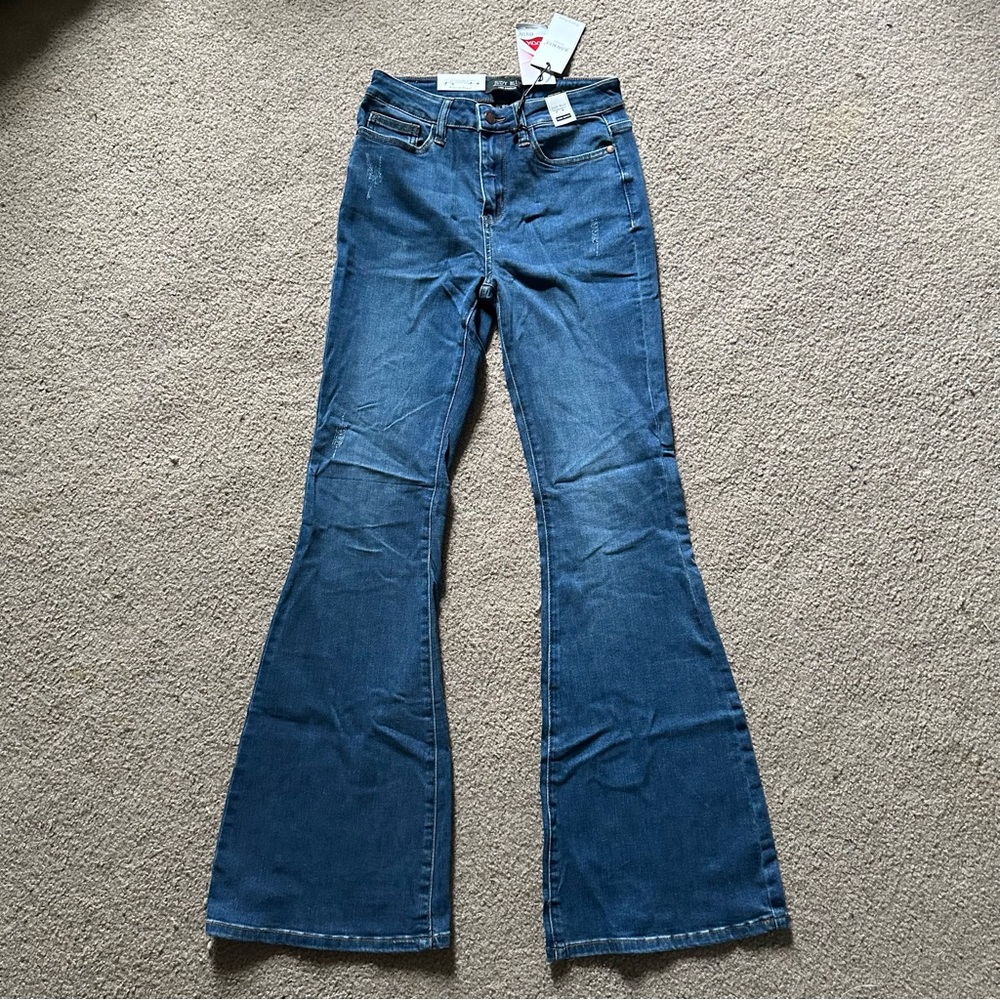 Judy Blue Flare Fit Jeans Sz 1/25 JB88172